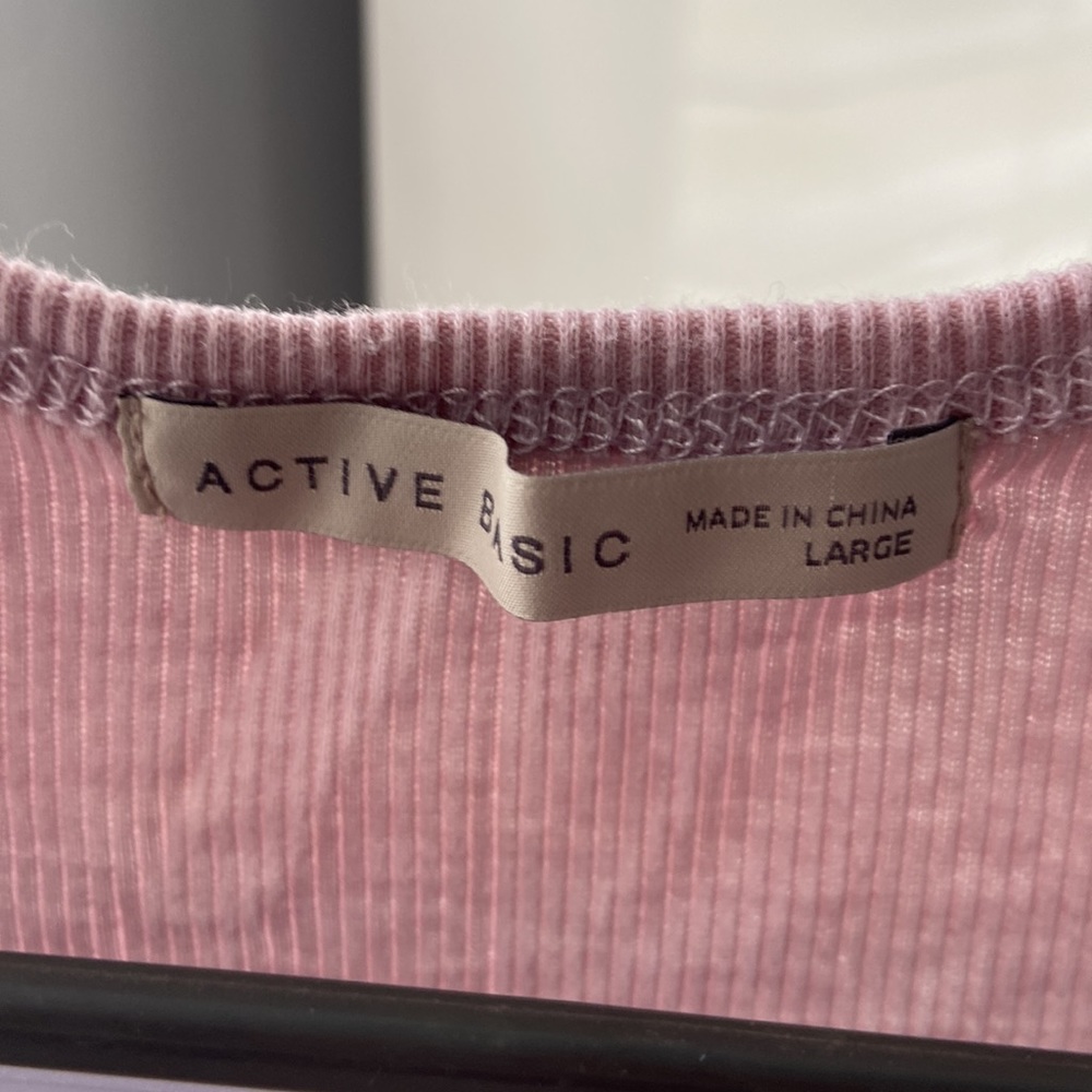 Basic Pink Razor Back Tank - Picture 2 of 4